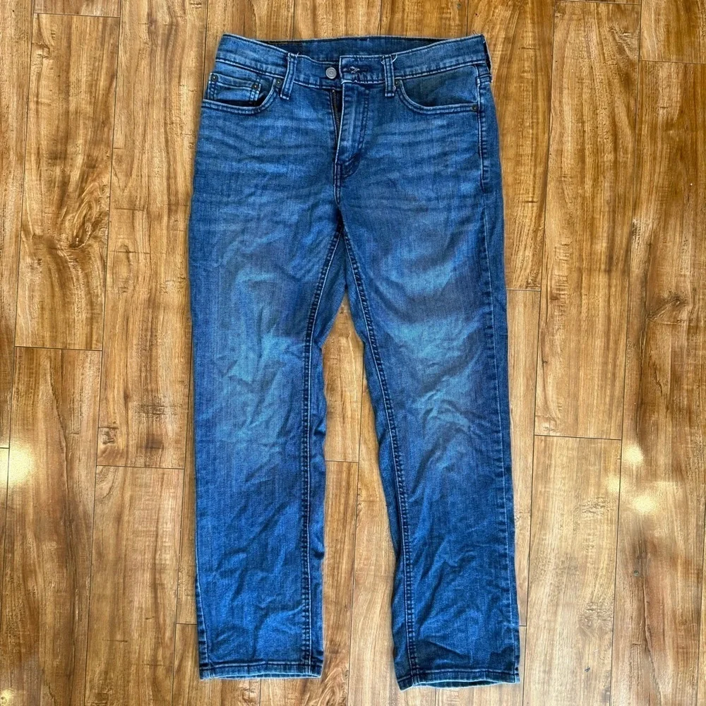 LEVIS 514 Men’s Blue Straight Jeans Size 30x32